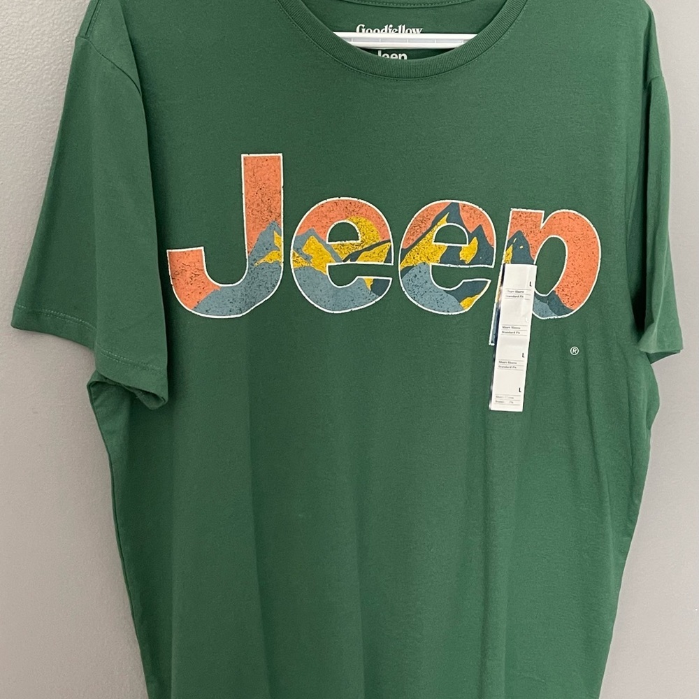 Jeep Green Men's T-Shirt